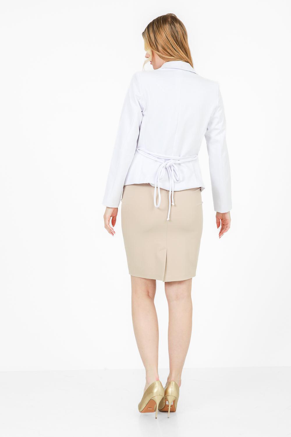 ג'קט מחוייט עם קשירה אחורית  | קנת קול
