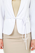 ג'קט מחוייט עם קשירה אחורית  | קנת קול
