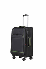 מזוודה מבד בינונית 24'' SAN DIEGO בצבע שחור - MASHBIR//365