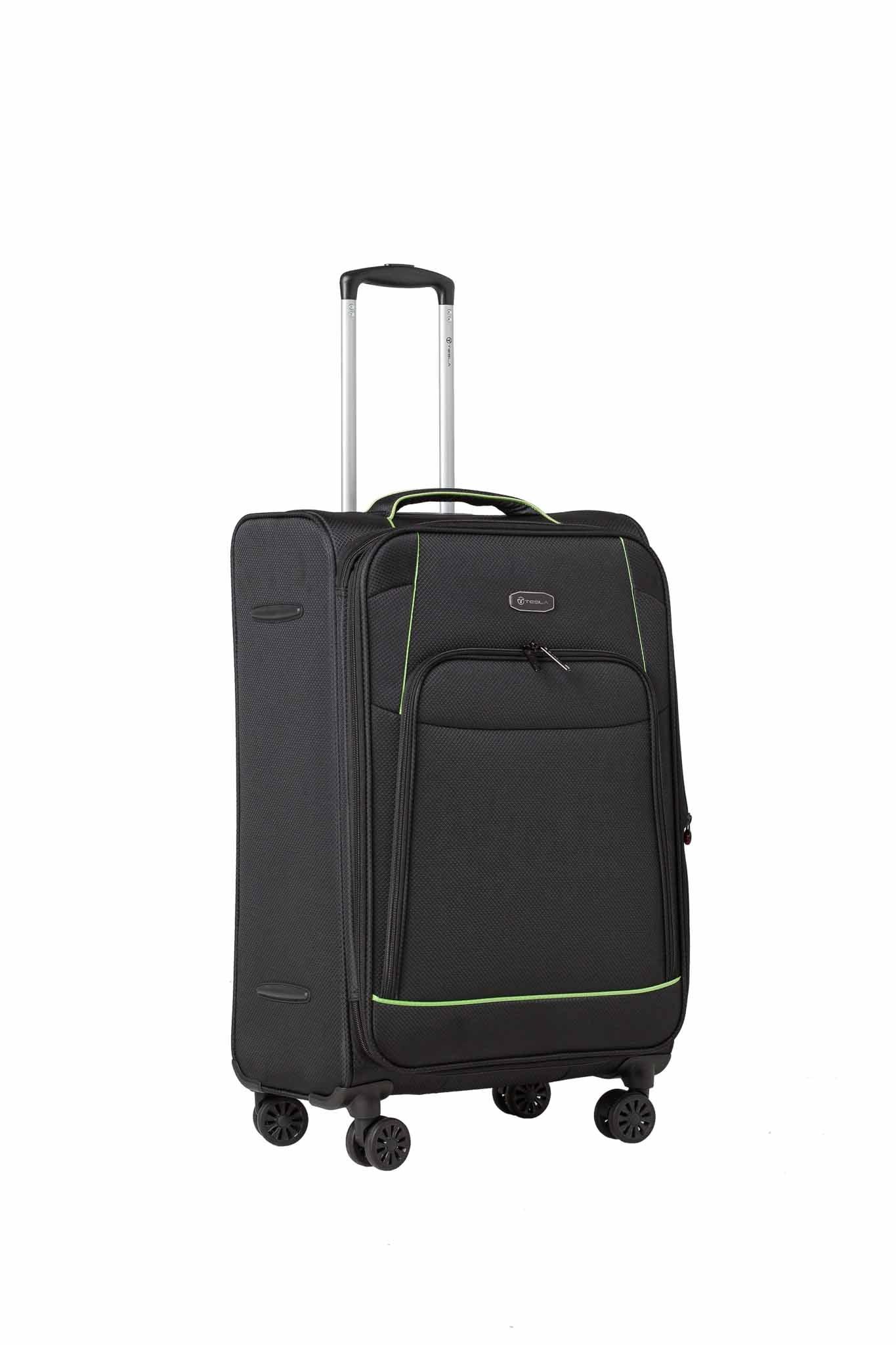 מזוודה מבד בינונית 24'' SAN DIEGO בצבע שחור - MASHBIR//365