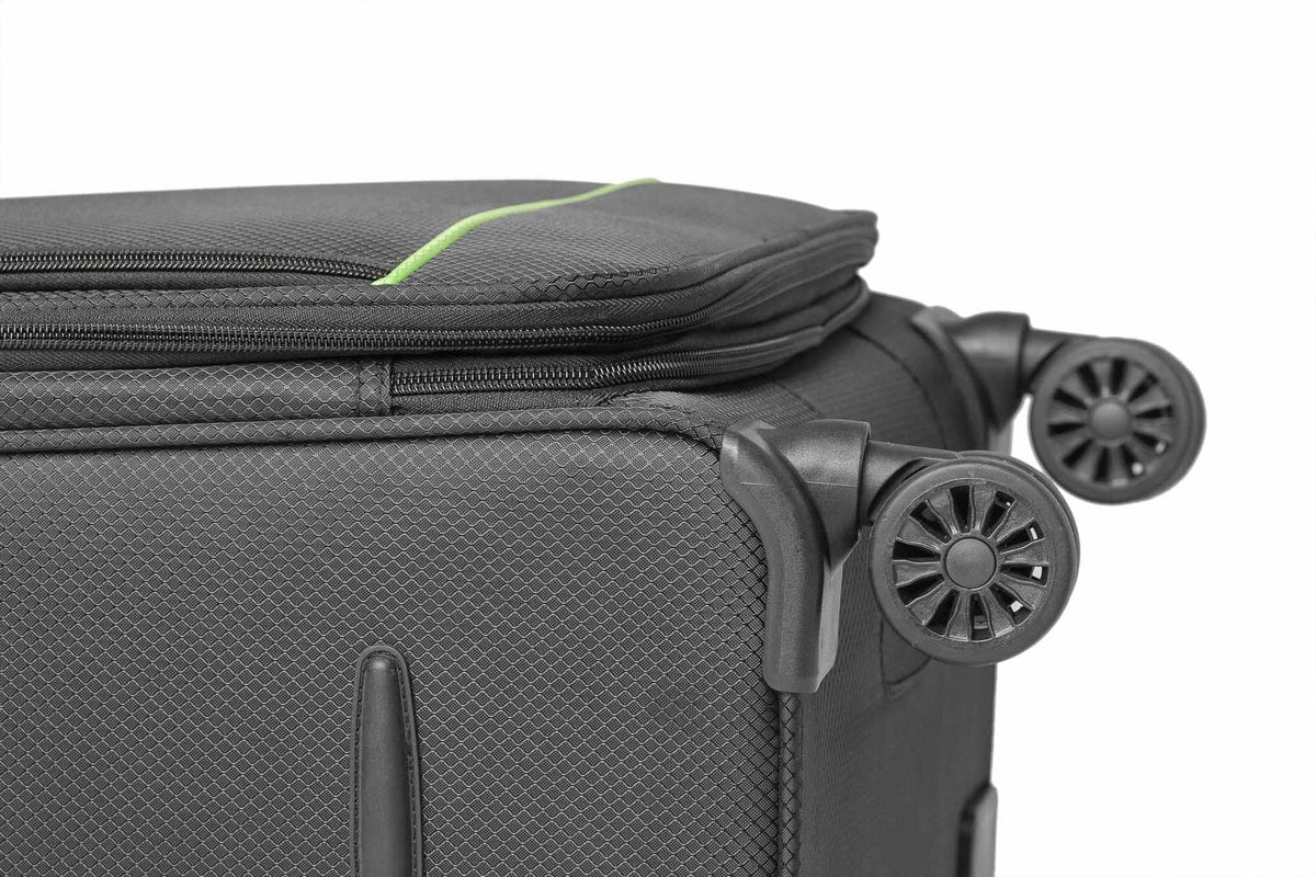 מזוודה מבד בינונית 24'' SAN DIEGO בצבע שחור - MASHBIR//365