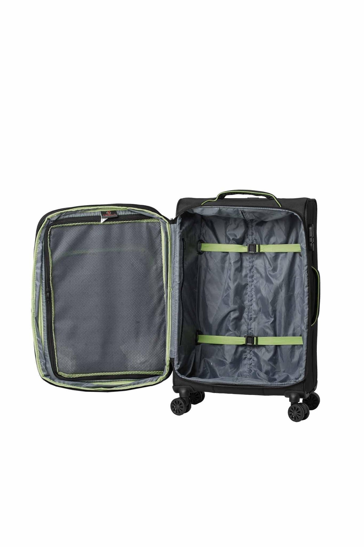 מזוודה מבד בינונית 24'' SAN DIEGO בצבע שחור - MASHBIR//365