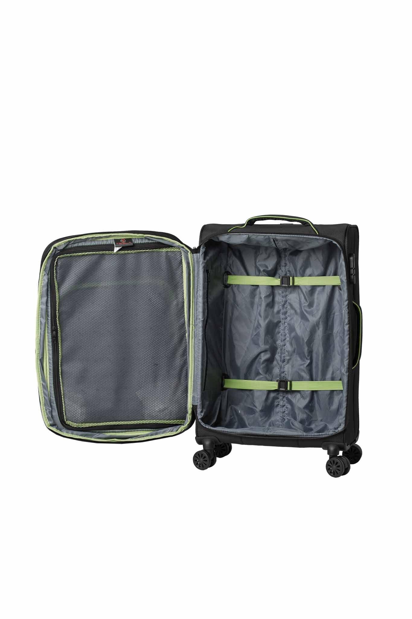 מזוודה מבד בינונית 24'' SAN DIEGO בצבע שחור - MASHBIR//365