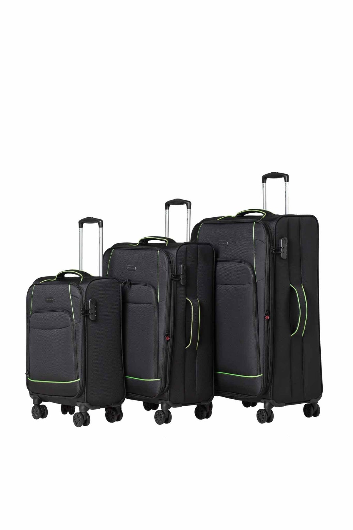 מזוודה מבד בינונית 24'' SAN DIEGO בצבע שחור - MASHBIR//365