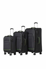 מזוודה מבד בינונית 24'' SAN DIEGO בצבע שחור - MASHBIR//365