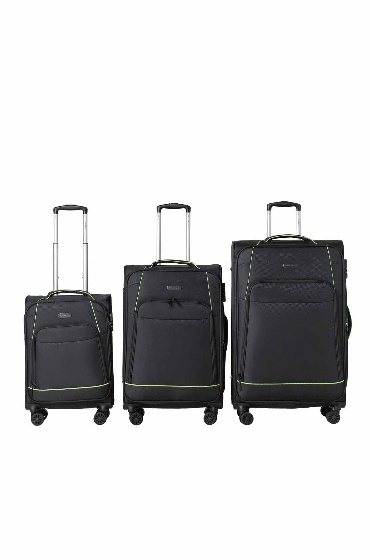 מזוודה מבד בינונית 24'' SAN DIEGO בצבע שחור - MASHBIR//365