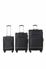 מזוודה מבד בינונית 24'' SAN DIEGO בצבע שחור - MASHBIR//365