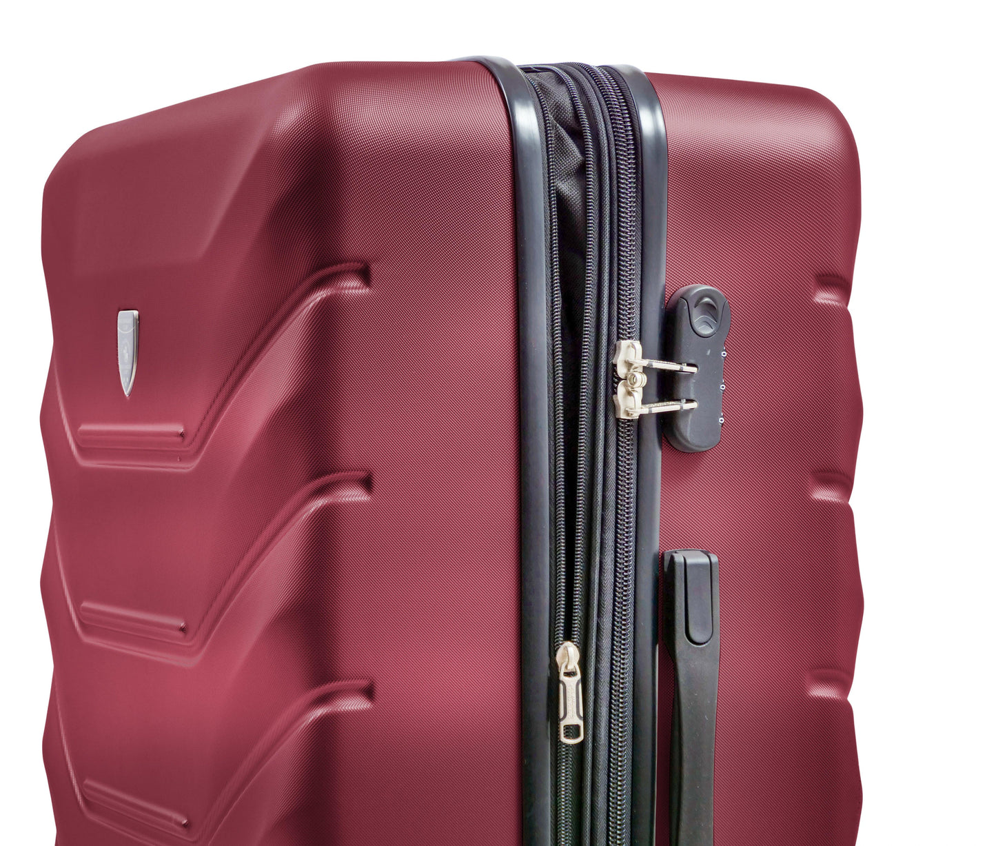 מזוודה קשיחה גדולה 28" דגם 1701 בצבע בורדו - MASHBIR//365
