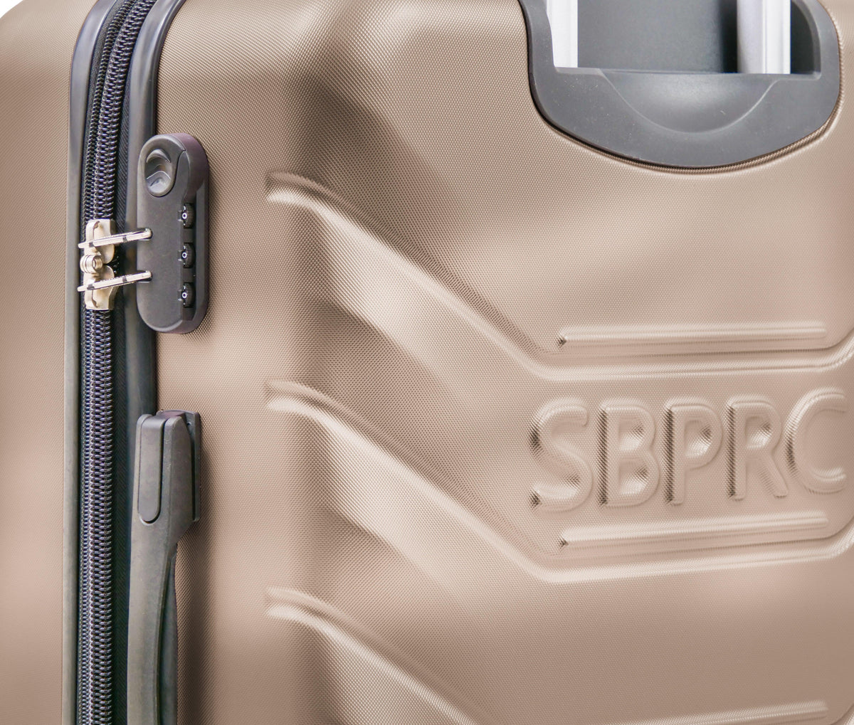 מזוודה קשיחה בינונית 24" דגם 1701 בצבע שמפנייה - MASHBIR//365