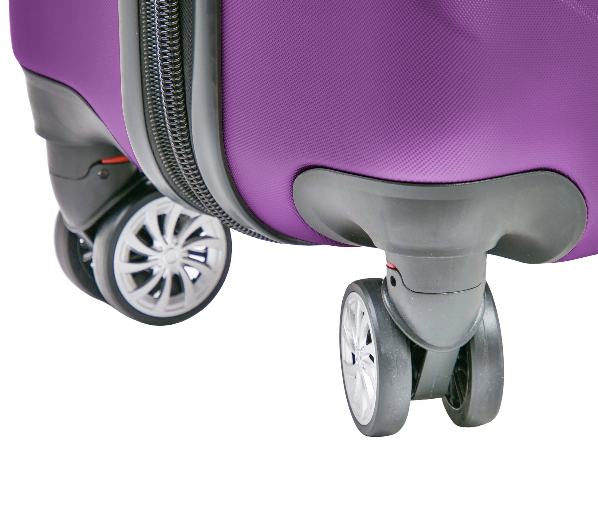מזוודה קשיחה בינונית 24" דגם 1701 בצבע סגול - MASHBIR//365