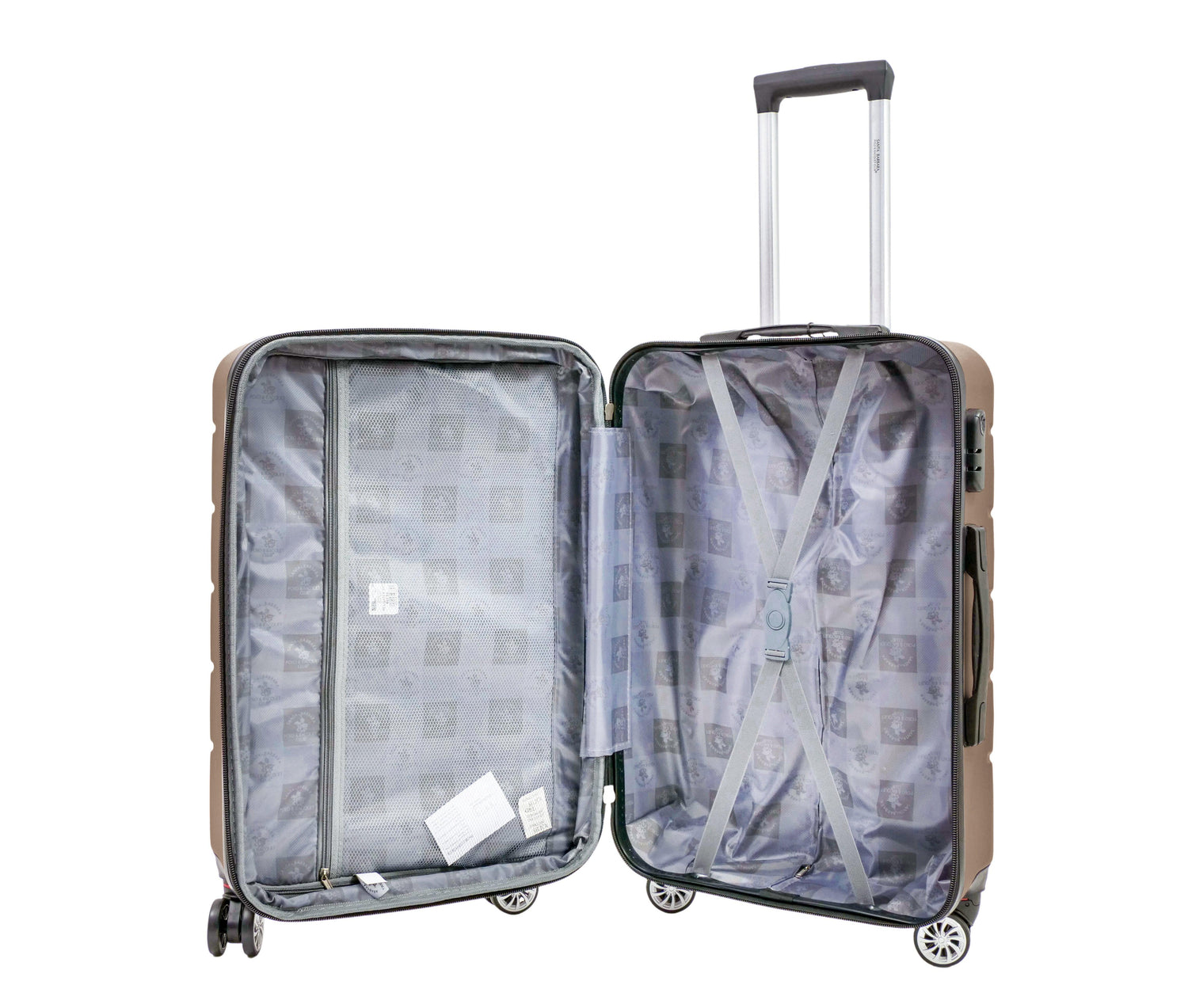 מזוודה קשיחה בינונית 24" דגם 1701 בצבע שמפנייה - MASHBIR//365