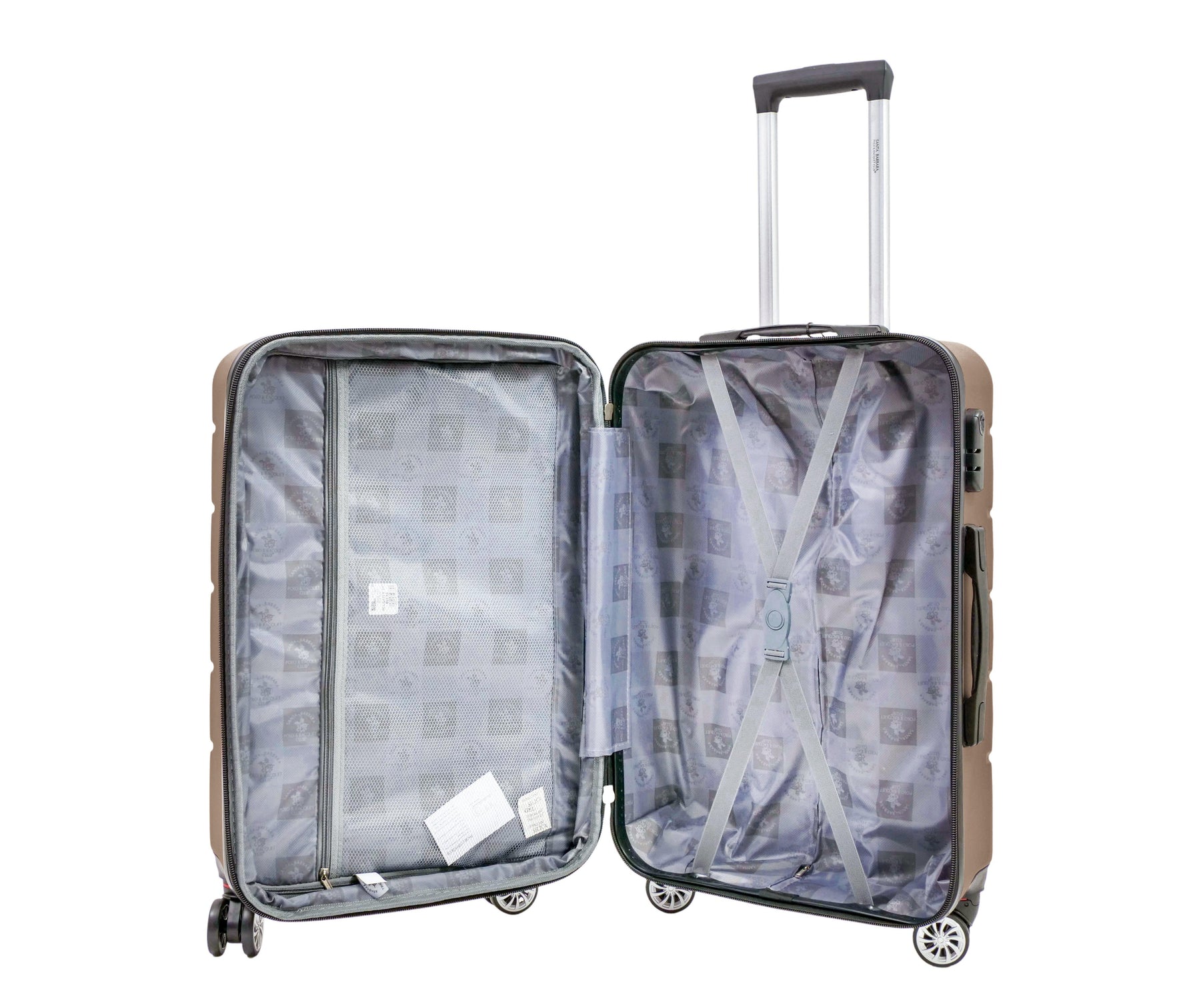 מזוודה קשיחה בינונית 24" דגם 1701 בצבע שמפנייה - MASHBIR//365