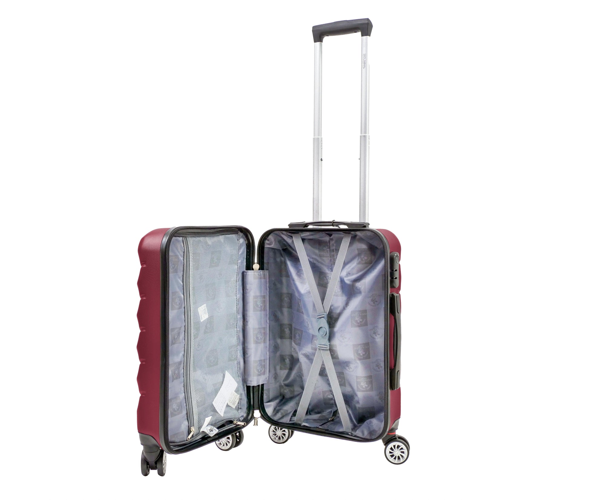 מזוודה טרולי עלייה למטוס 20" דגם 1701 בצבע בורדו - MASHBIR//365