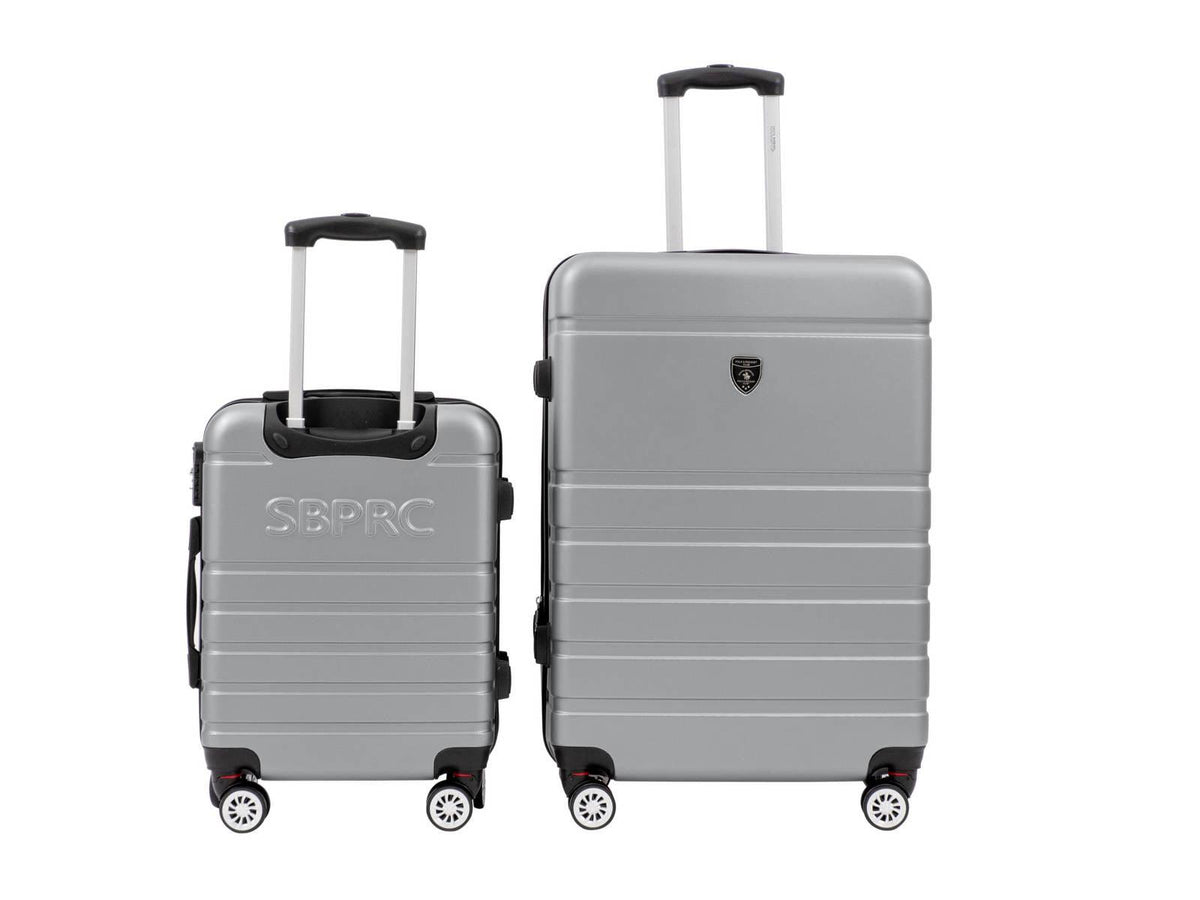 מזוודה קשיחה גדולה 28" דגם 1807 בצבע כסף - MASHBIR//365