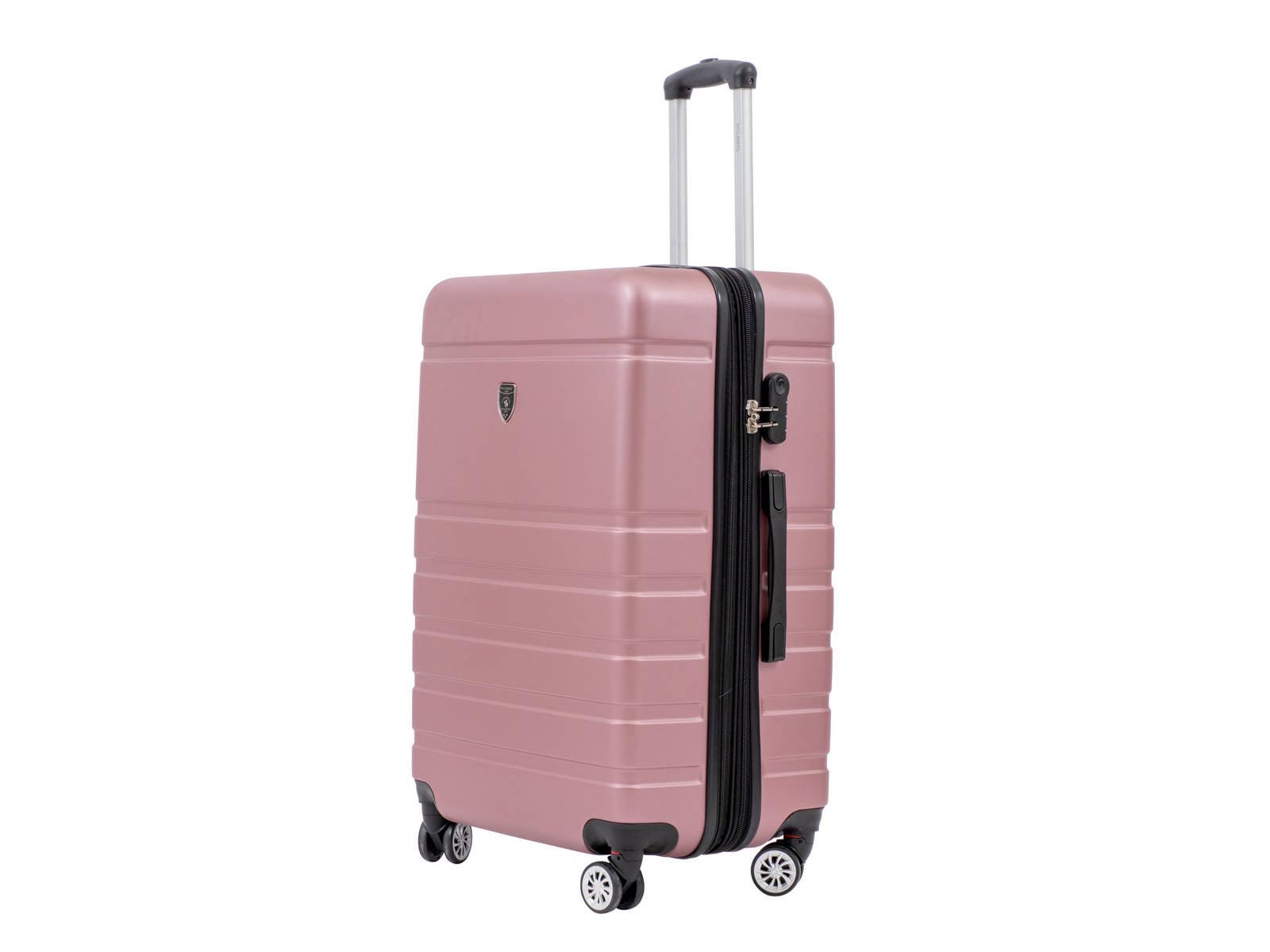 מזוודה קשיחה גדולה 28" דגם 1807 בצבע רוז - MASHBIR//365