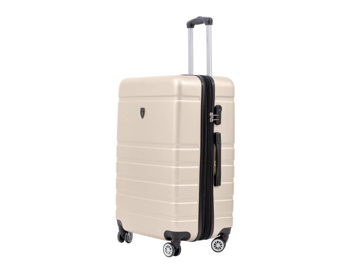 מזוודה קשיחה גדולה 28" דגם 1807 בצבע שמפנייה - MASHBIR//365