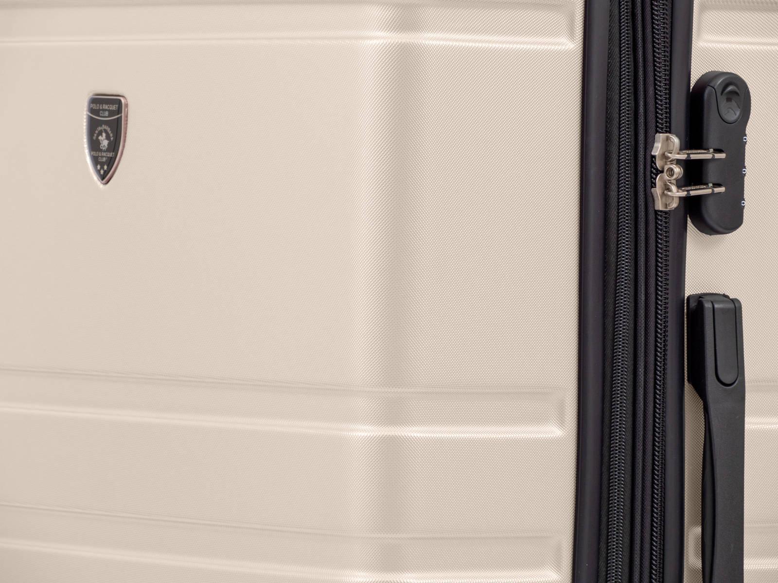 מזוודה קשיחה גדולה 28" דגם 1807 בצבע שמפנייה - MASHBIR//365