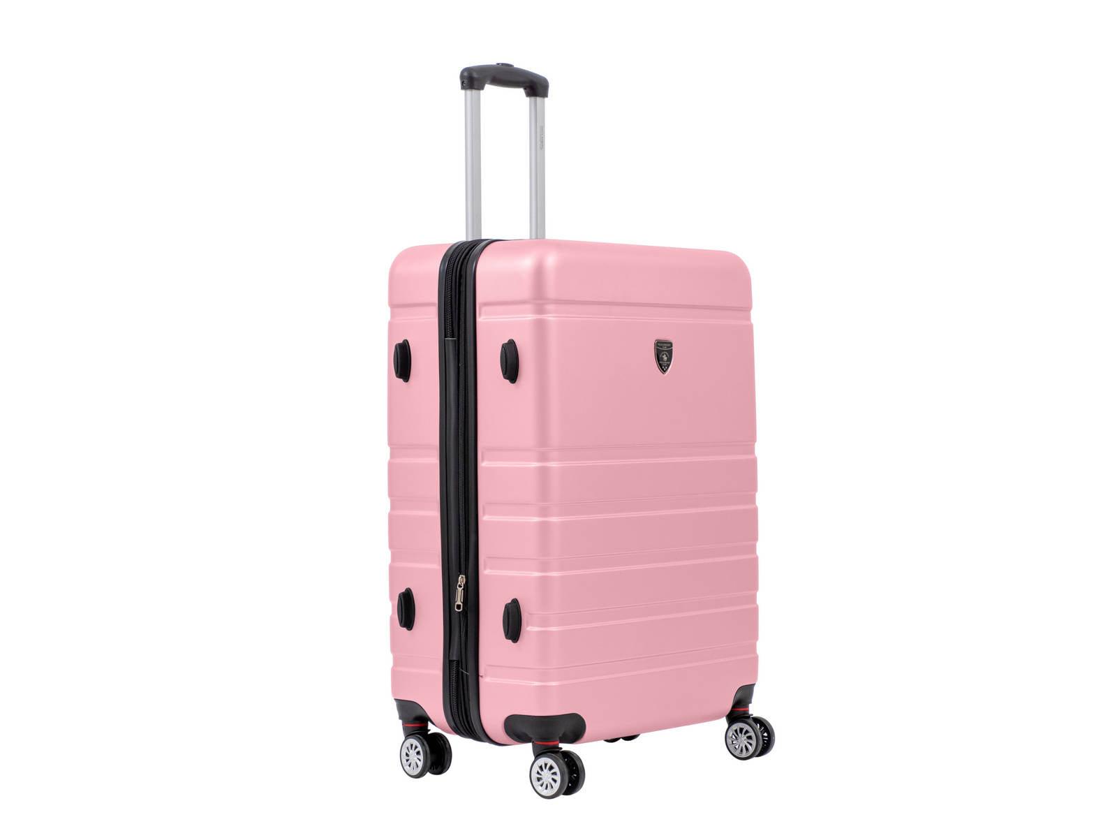 מזוודה קשיחה גדולה 28" דגם 1807 בצבע ורוד - MASHBIR//365