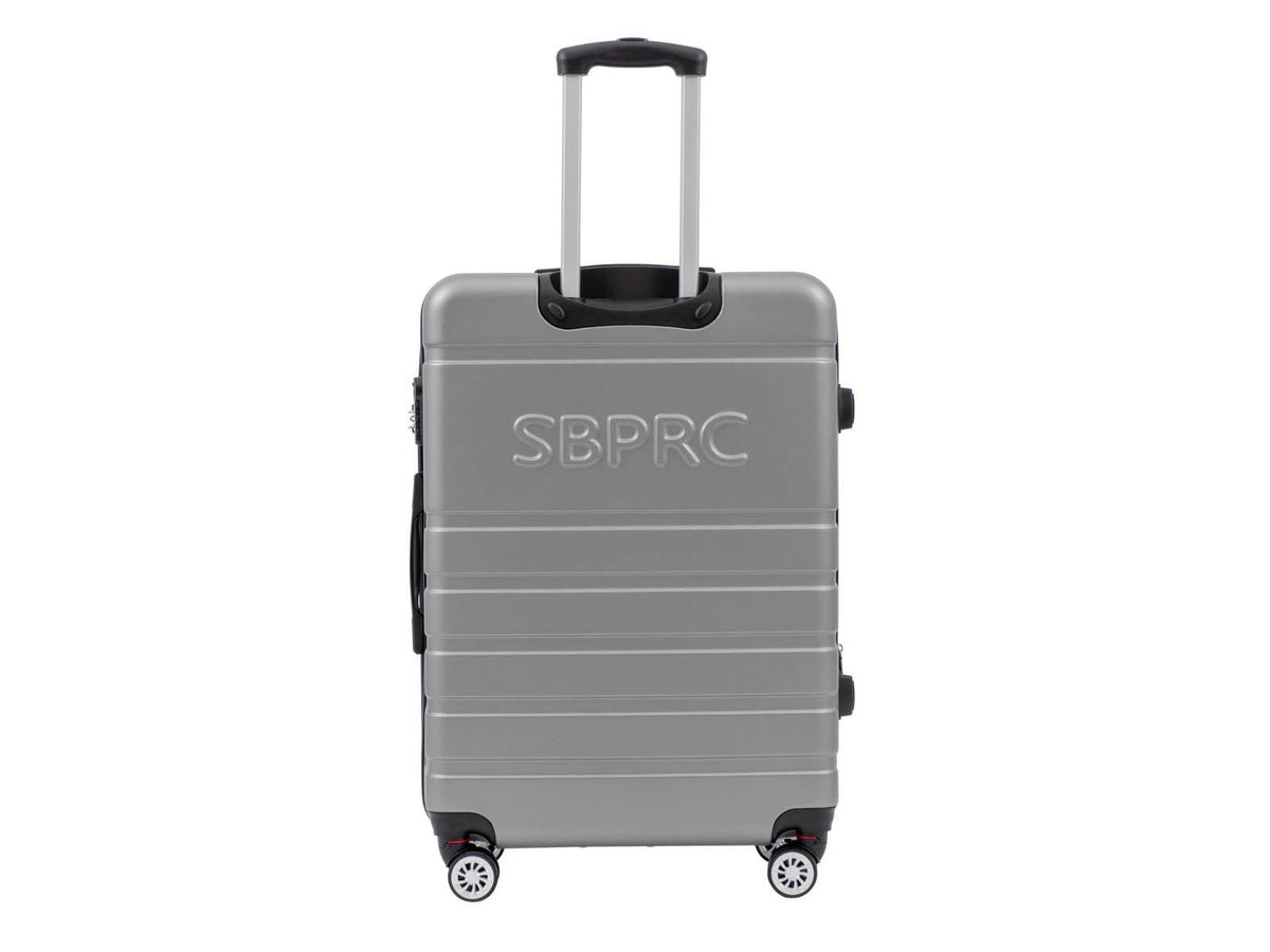 מזוודה קשיחה גדולה 28" דגם 1807 בצבע כסף - MASHBIR//365