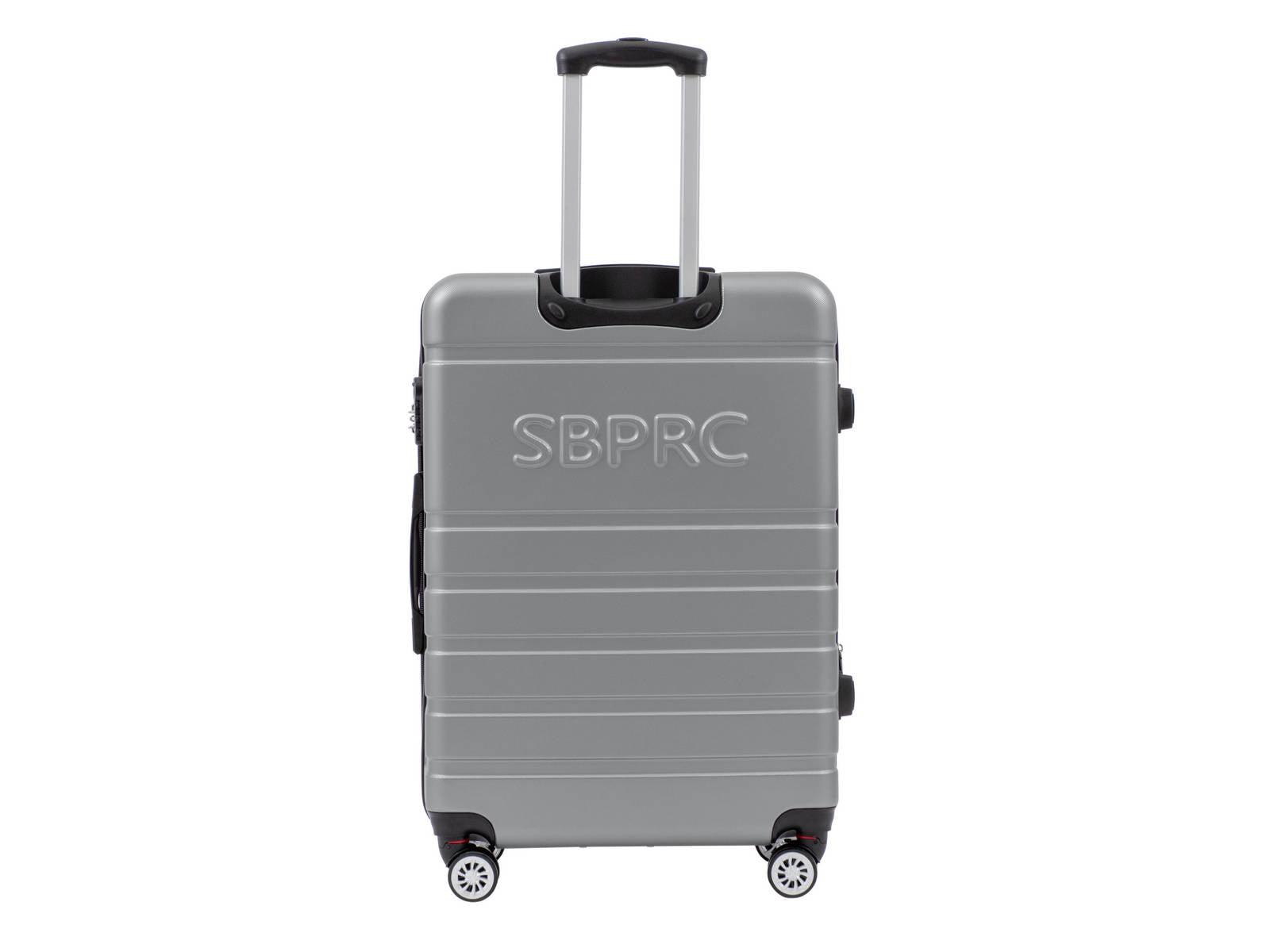 מזוודה קשיחה גדולה 28" דגם 1807 בצבע כסף - MASHBIR//365