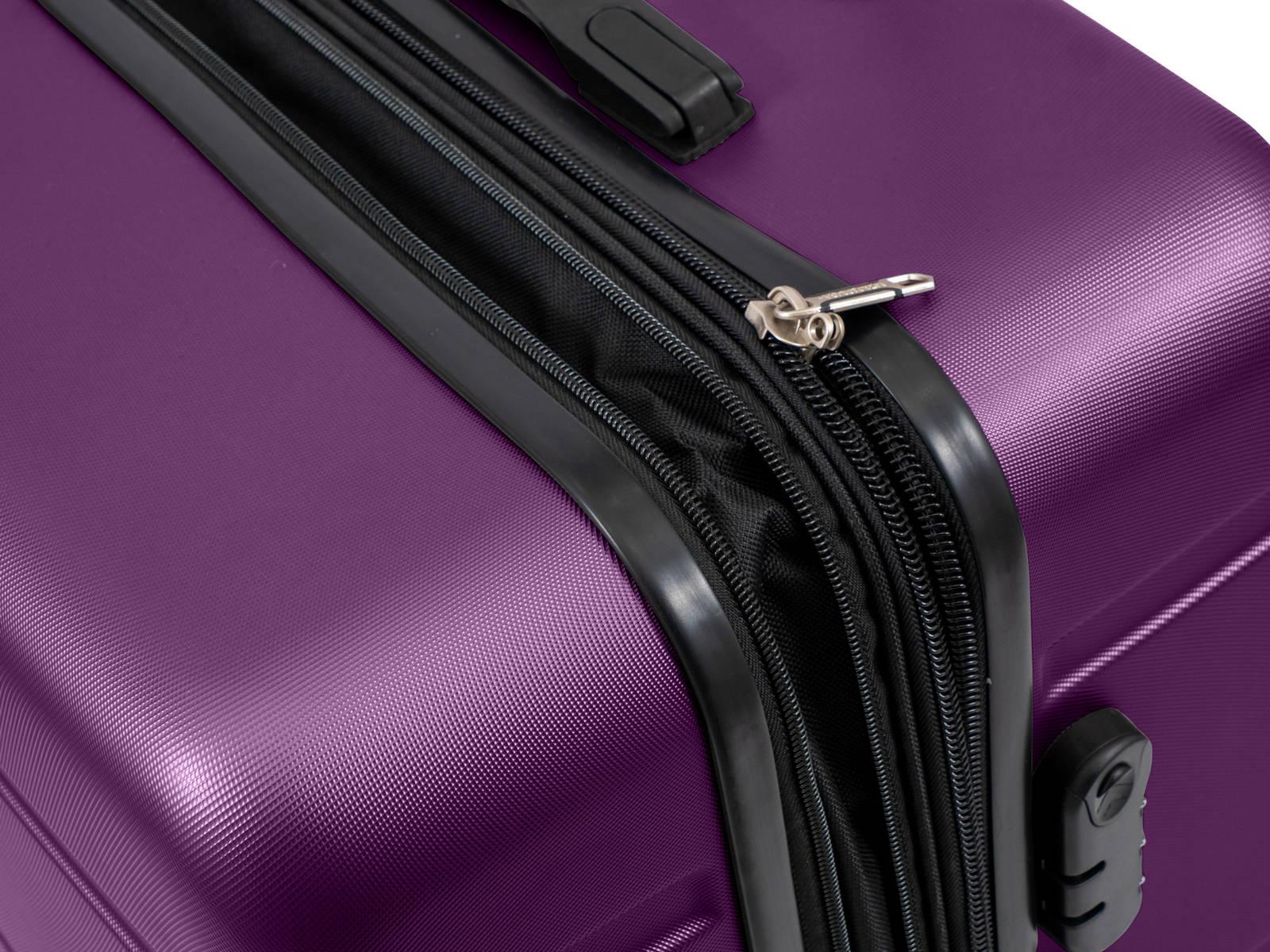 מזוודה קשיחה גדולה 28" דגם 1807 בצבע סגול - MASHBIR//365