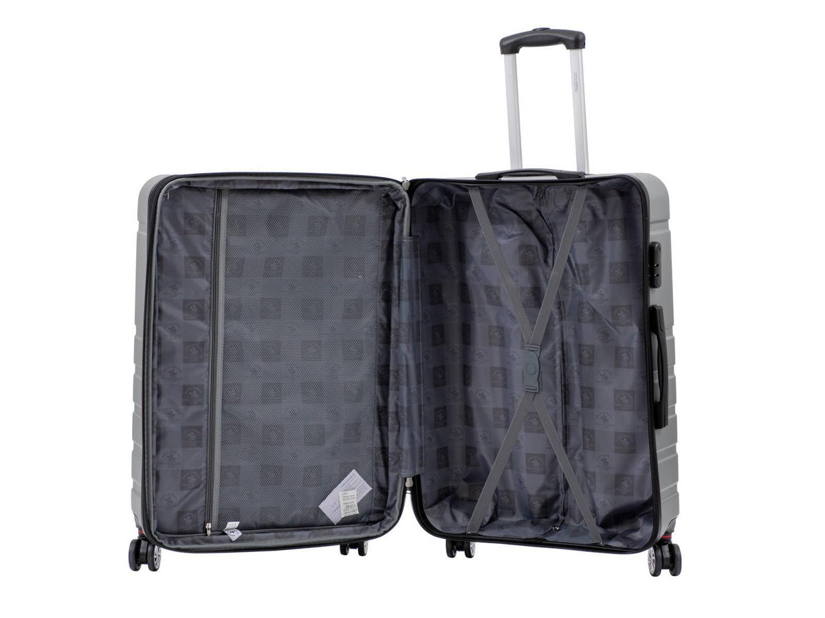 מזוודה קשיחה גדולה 28" דגם 1807 בצבע כסף - MASHBIR//365