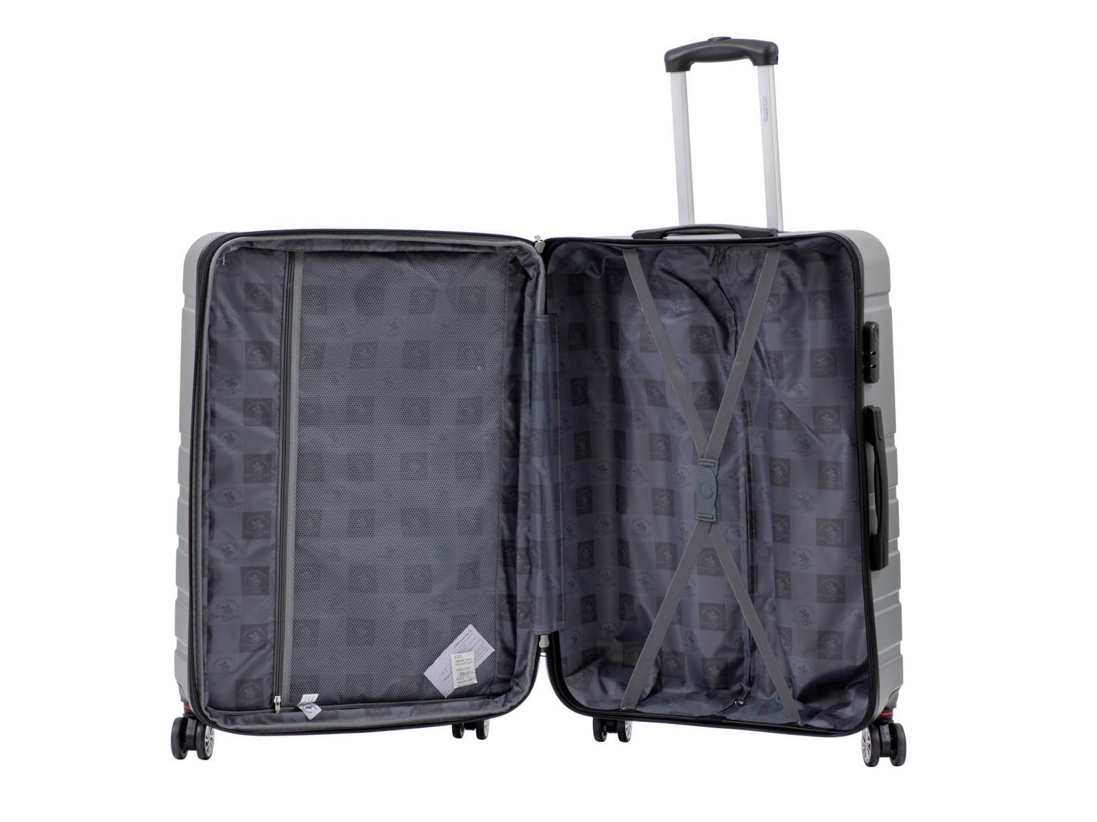 מזוודה קשיחה גדולה 28" דגם 1807 בצבע כסף - MASHBIR//365