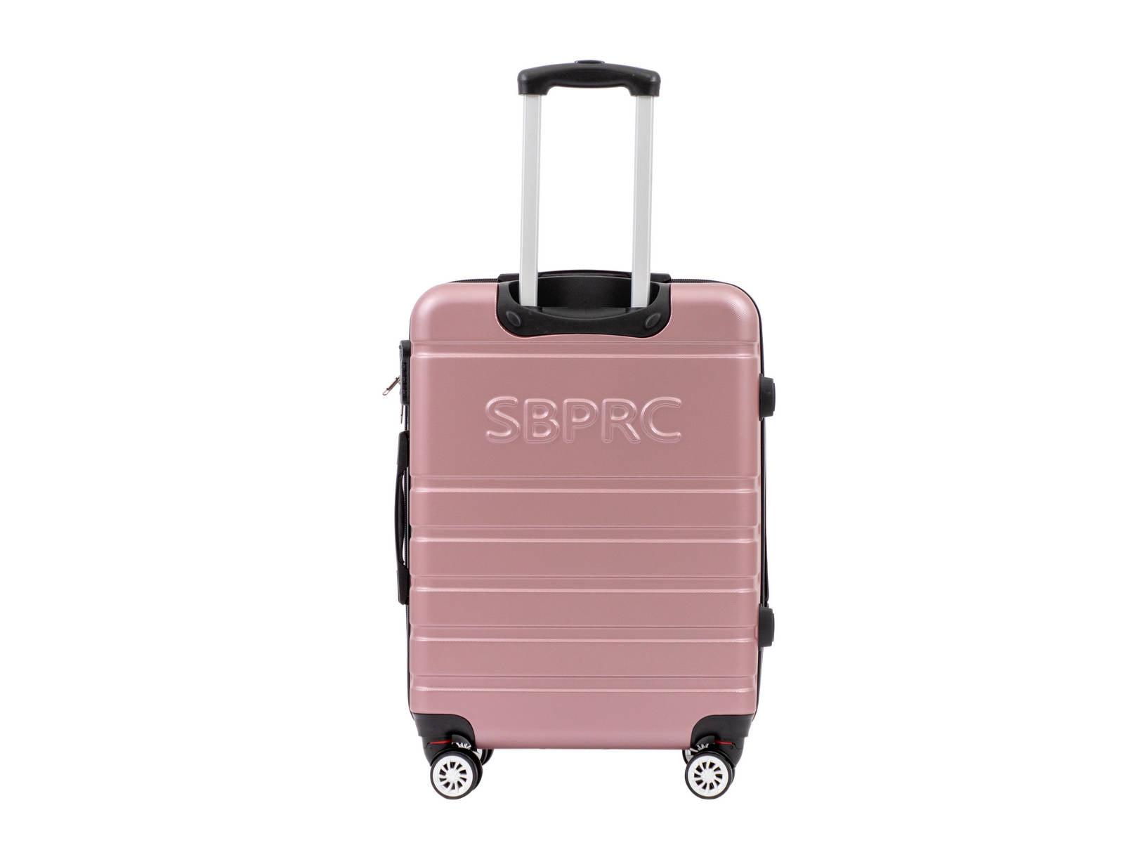 מזוודה קשיחה בינונית 24" דגם 1807 בצבע רוז - MASHBIR//365