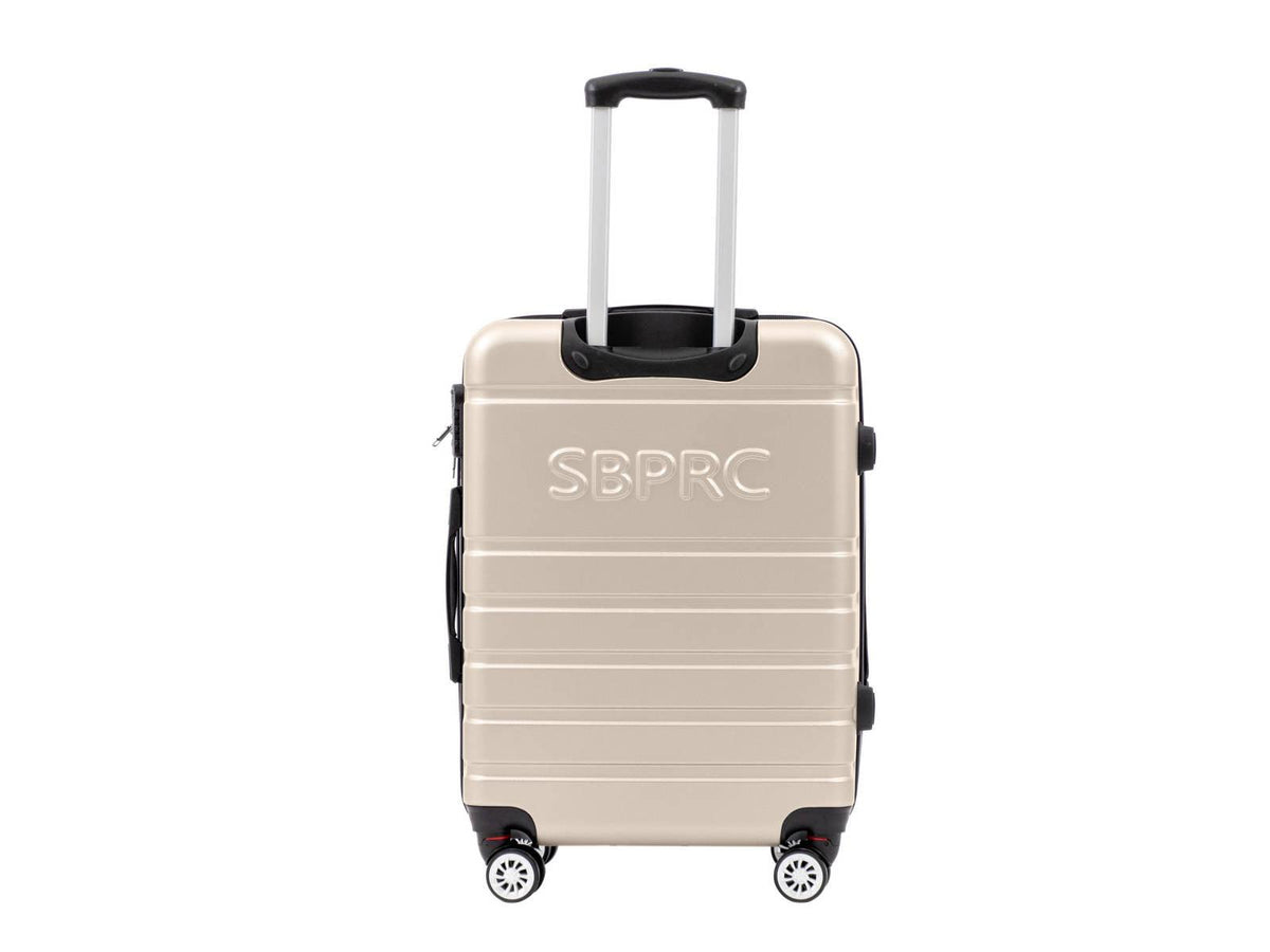 מזוודה קשיחה בינונית 24" דגם 1807 בצבע שמפנייה - MASHBIR//365