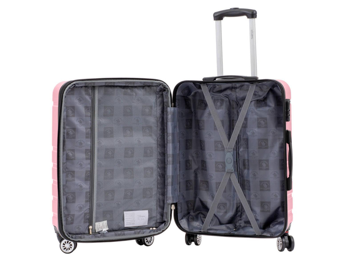 מזוודה קשיחה בינונית 24" דגם 1807 בצבע ורוד - MASHBIR//365