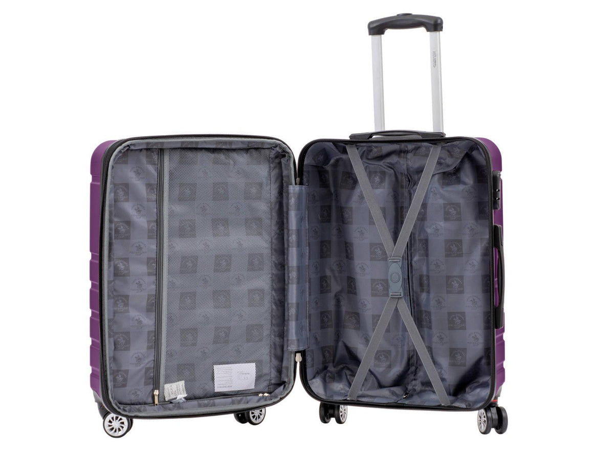 מזוודה קשיחה בינונית 24" דגם 1807 בצבע סגול - MASHBIR//365