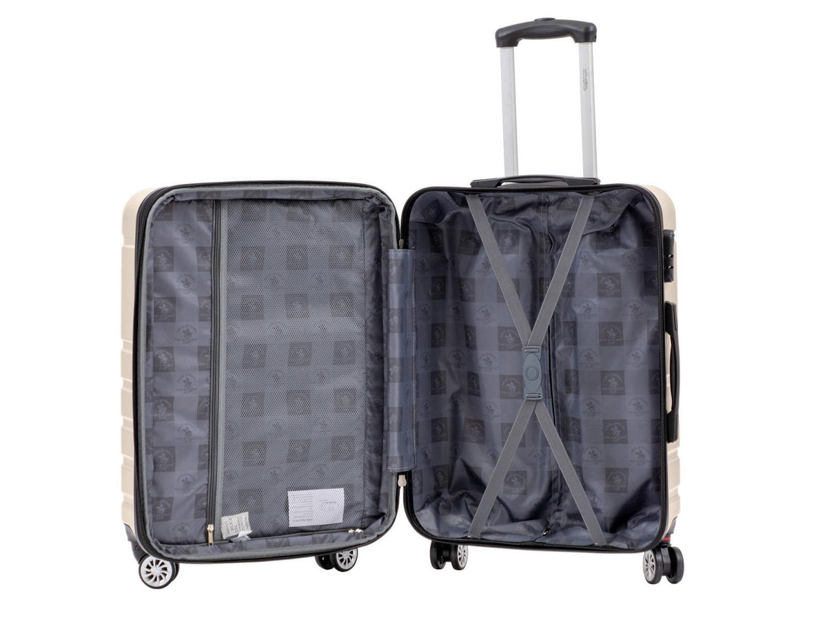 מזוודה קשיחה בינונית 24" דגם 1807 בצבע שמפנייה - MASHBIR//365