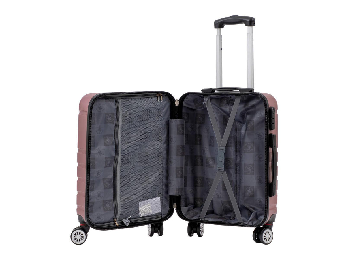 מזוודה טרולי עלייה למטוס 20" דגם 1807 בצבע רוז - MASHBIR//365