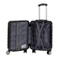 מזוודה טרולי עלייה למטוס 20" דגם 1807 בצבע שחור - MASHBIR//365