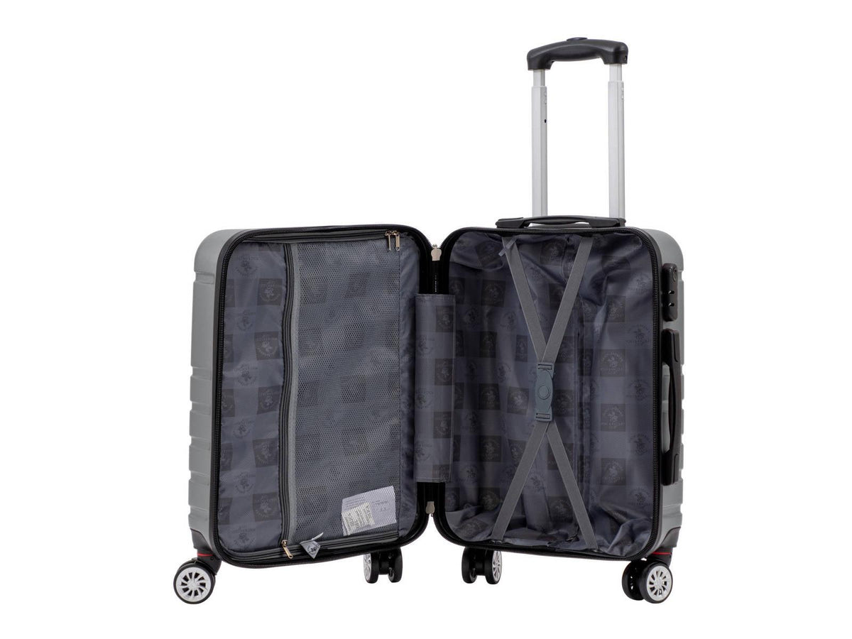 מזוודה טרולי עלייה למטוס 20" דגם 1807 בצבע כסף - MASHBIR//365