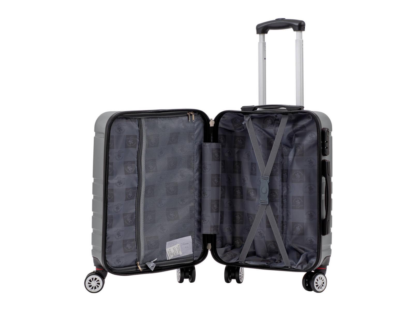 מזוודה טרולי עלייה למטוס 20" דגם 1807 בצבע כסף - MASHBIR//365