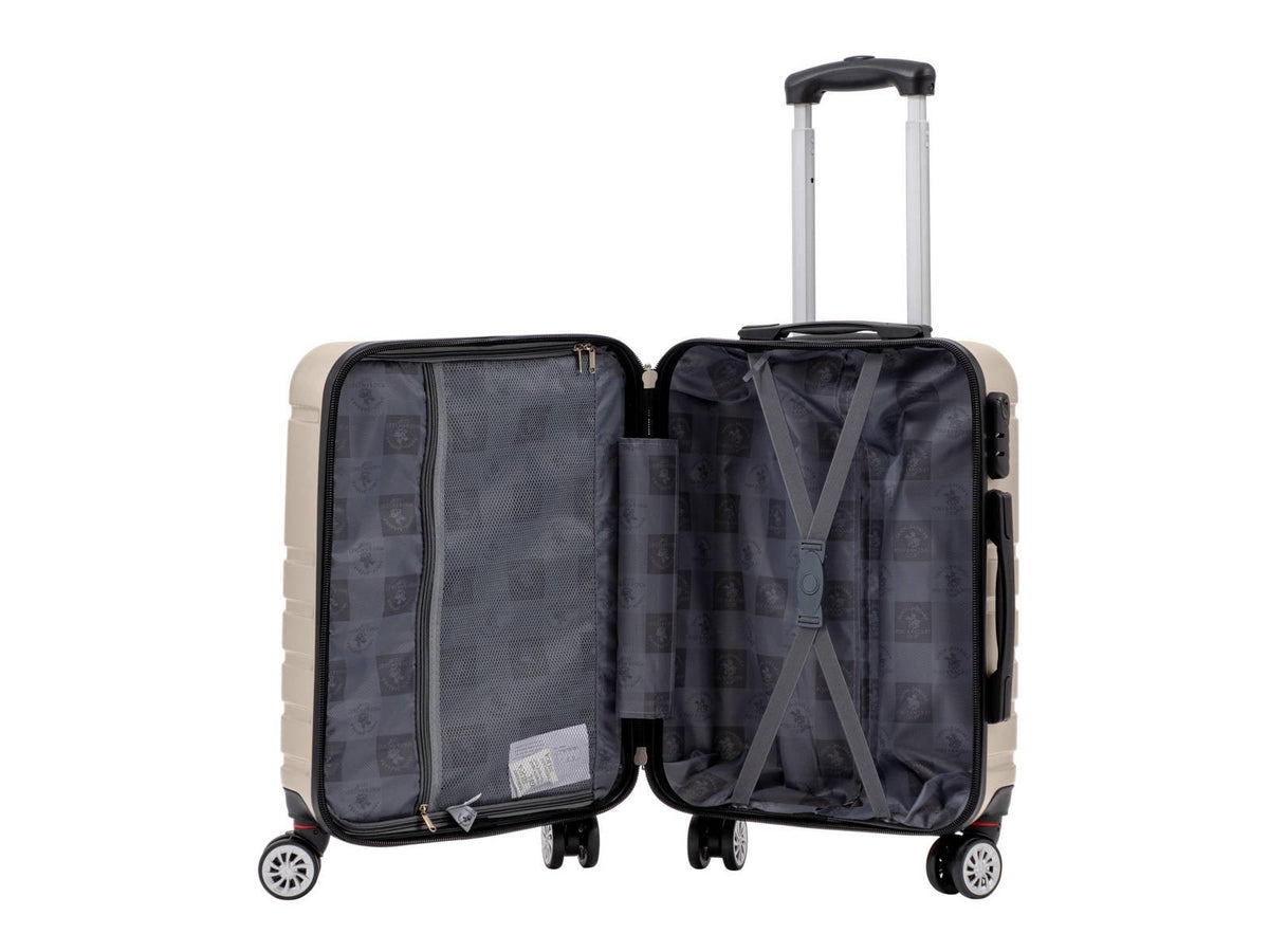 מזוודה טרולי עלייה למטוס 20" דגם 1807 בצבע שמפנייה - MASHBIR//365