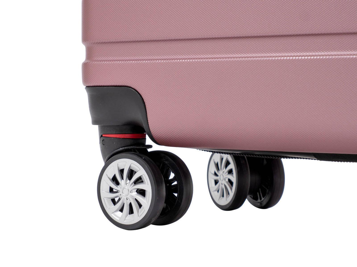 מזוודה טרולי עלייה למטוס 20" דגם 1807 בצבע רוז - MASHBIR//365