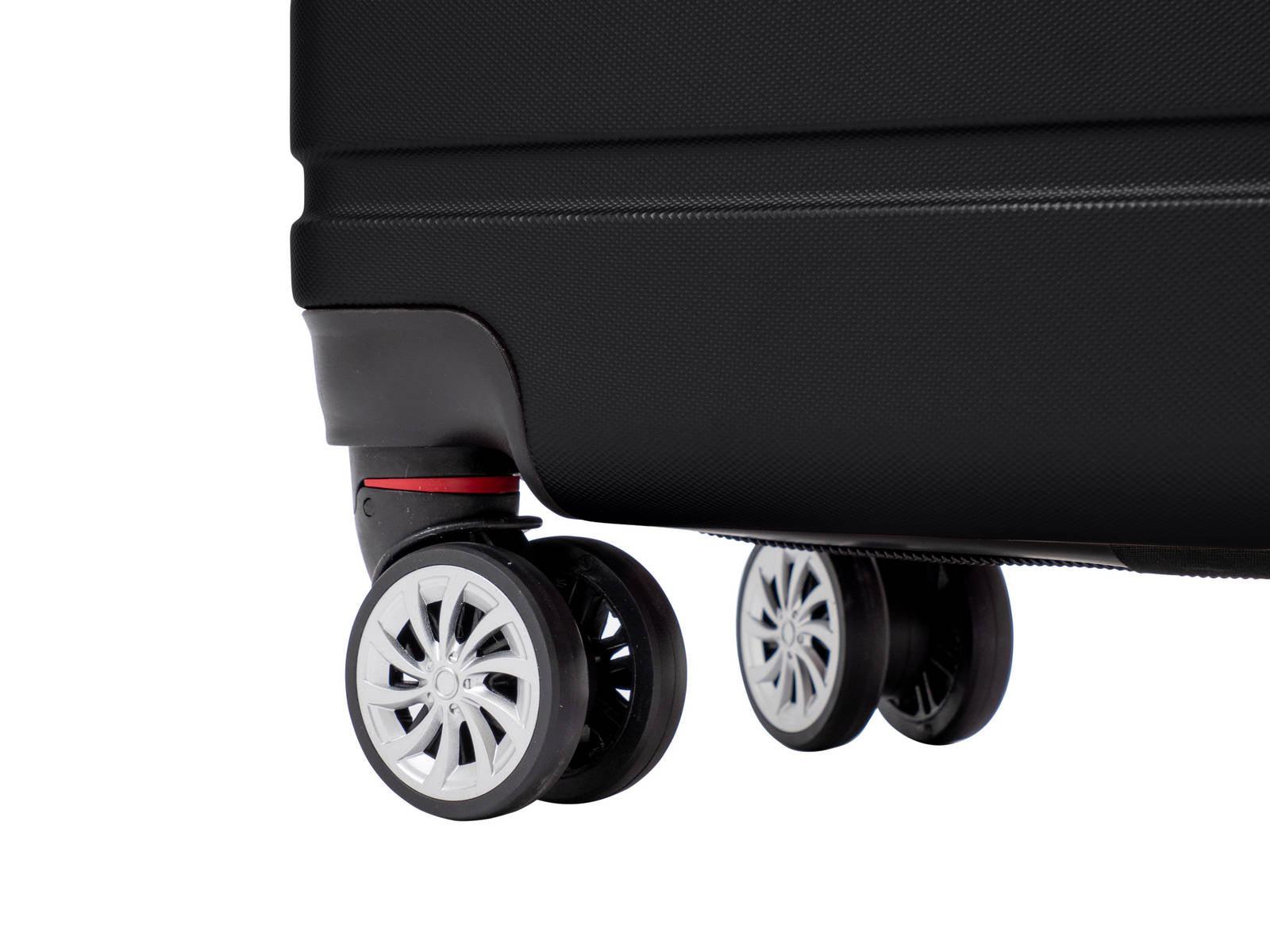 מזוודה טרולי עלייה למטוס 20" דגם 1807 בצבע שחור - MASHBIR//365