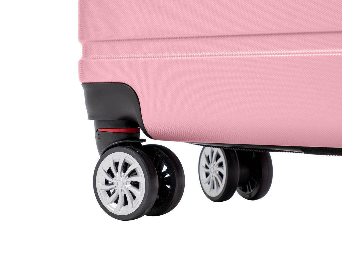 מזוודה טרולי עלייה למטוס 20" דגם 1807 בצבע ורוד - MASHBIR//365