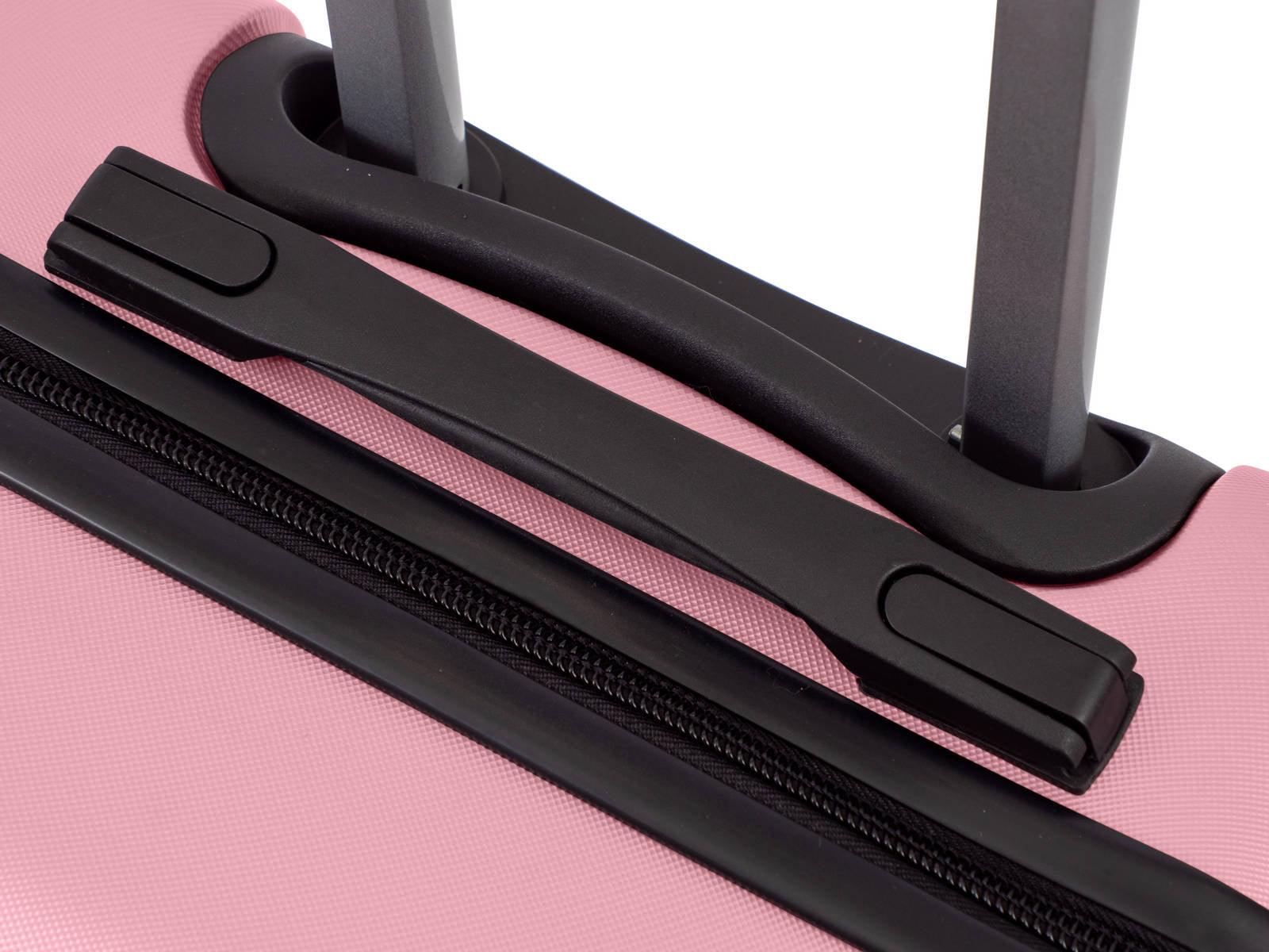 מזוודה טרולי עלייה למטוס 20" דגם 1807 בצבע ורוד - MASHBIR//365