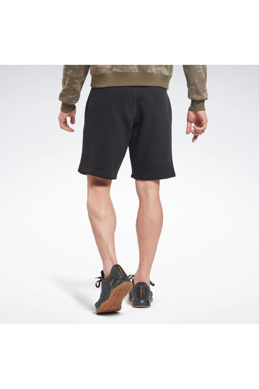 מכנסיים קצרים Identity Fleece בצבע שחור - MASHBIR//365