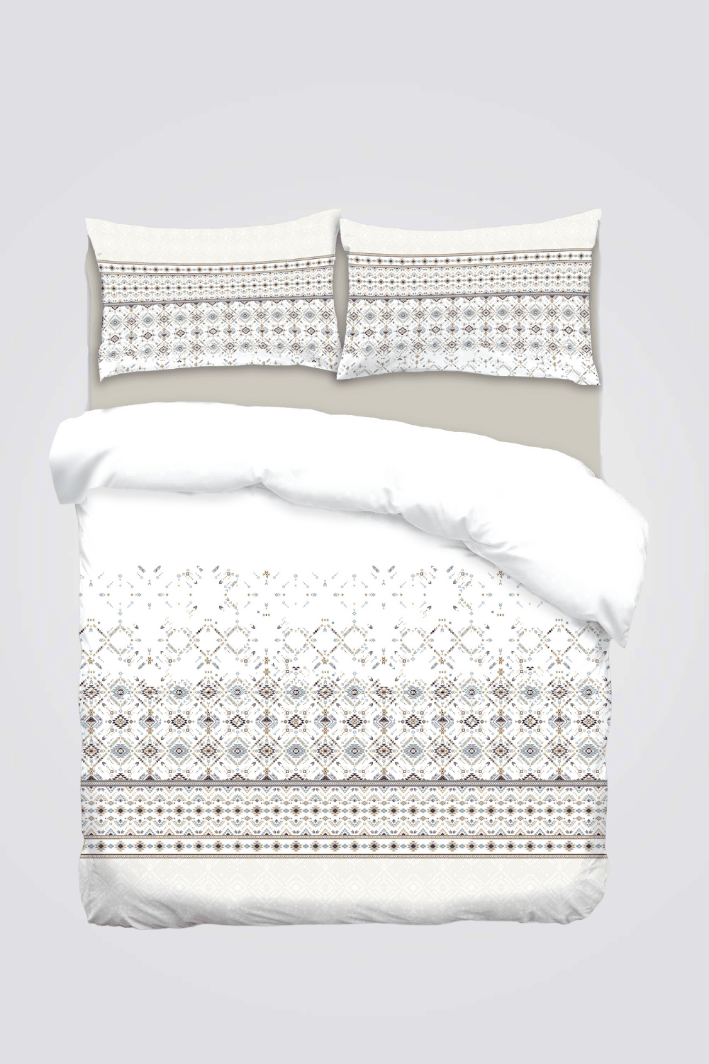 סט מצעים זוגי 160/200 ס"מ כותנה דגם SHIR - MASHBIR//365