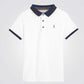 חולצת פולו פיקה לבנה ילדים - MASHBIR//365 - 1
