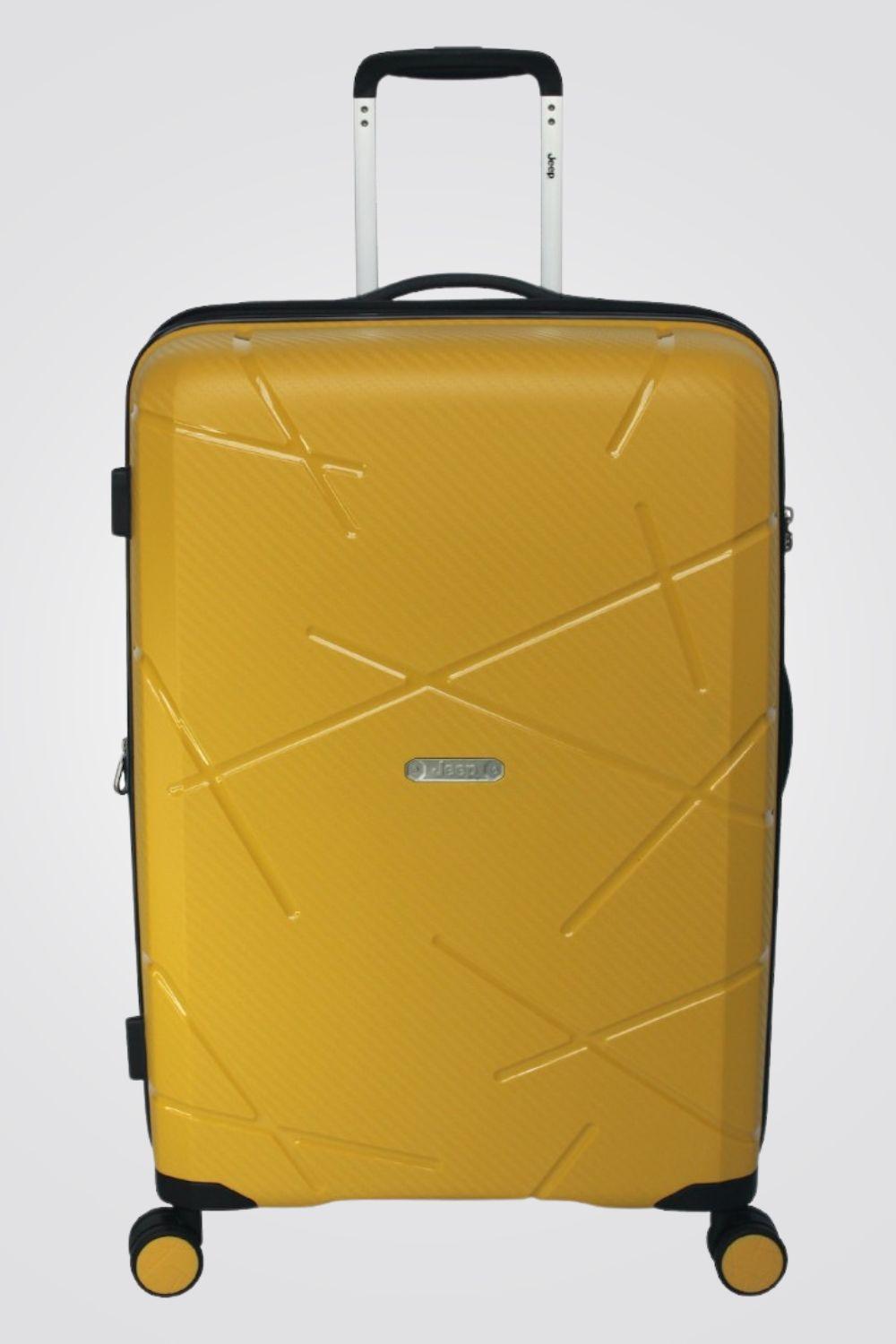 מזוודה קשיחה גדולה 28" ALPINE בצבע צהוב - MASHBIR//365