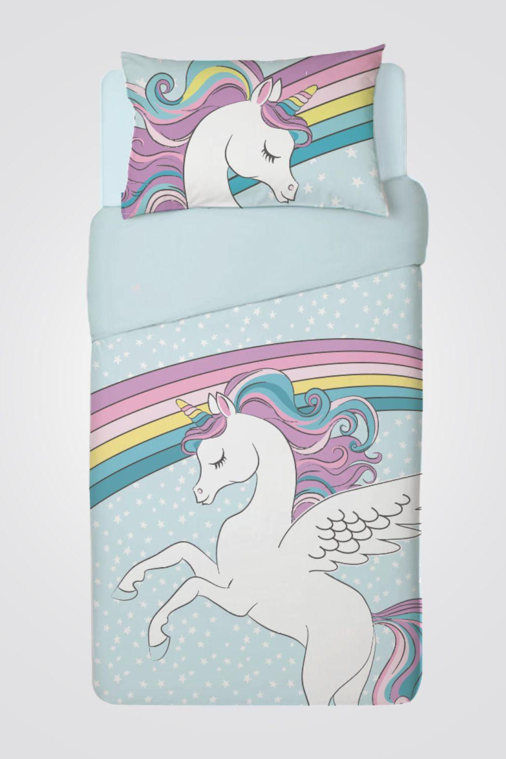 סט מצעים 90/200 כותנה דגם UNICORN - MASHBIR//365