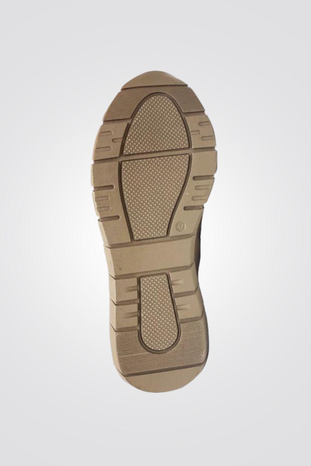 מגפוני נשים דגם שיינה בצבע בז' - MASHBIR//365