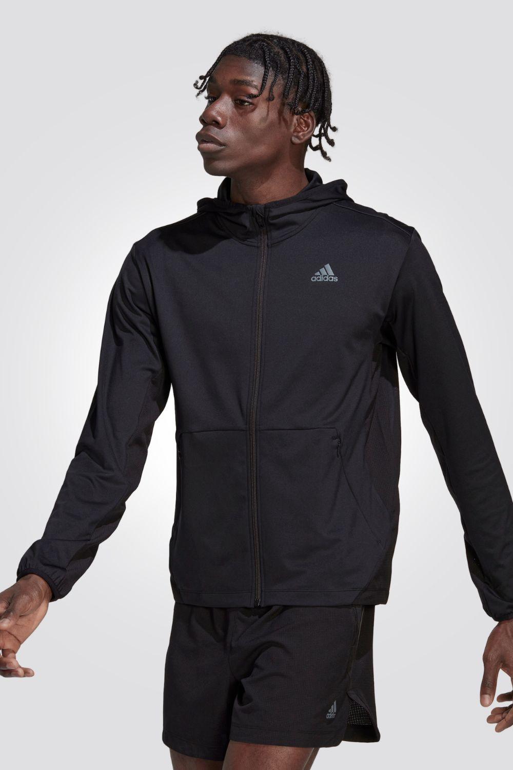 קפוצ'ון HIIT TRAINING FULL-ZIP בצבע שחור - MASHBIR//365