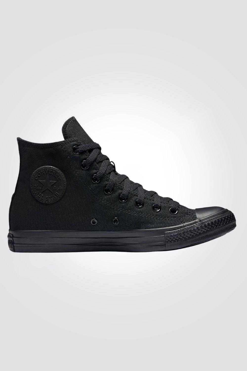 סניקרס קנבס גבוהות CHUCK TAYLOR ALL STAR HIGH בצבע שחור - MASHBIR//365