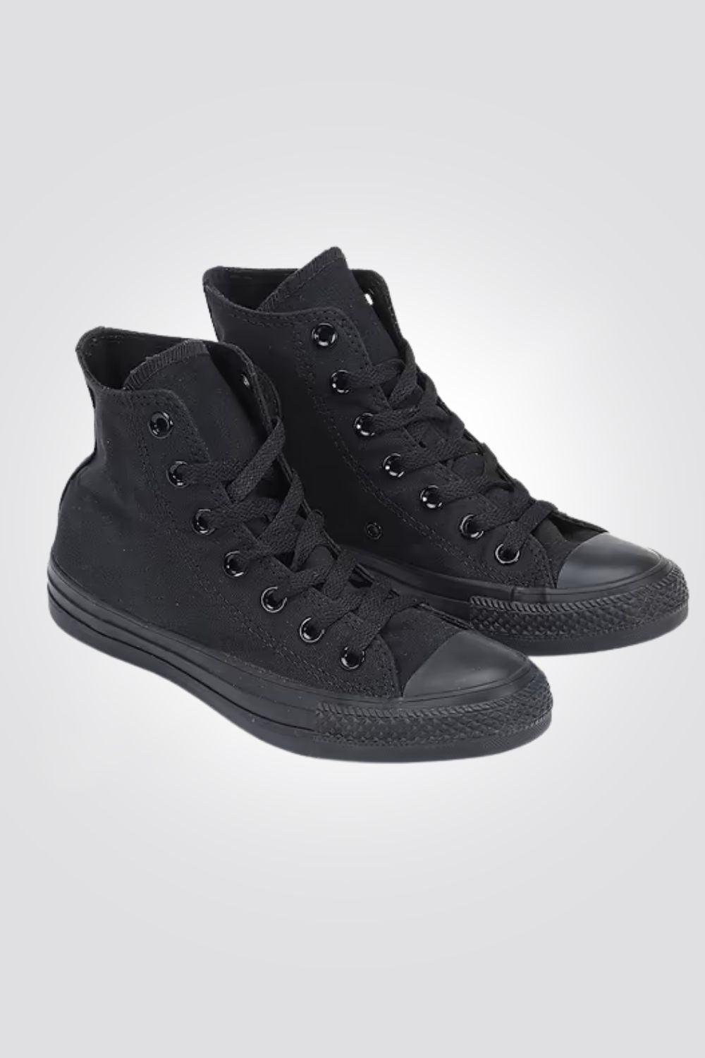 סניקרס קנבס גבוהות CHUCK TAYLOR ALL STAR HIGH בצבע שחור - MASHBIR//365